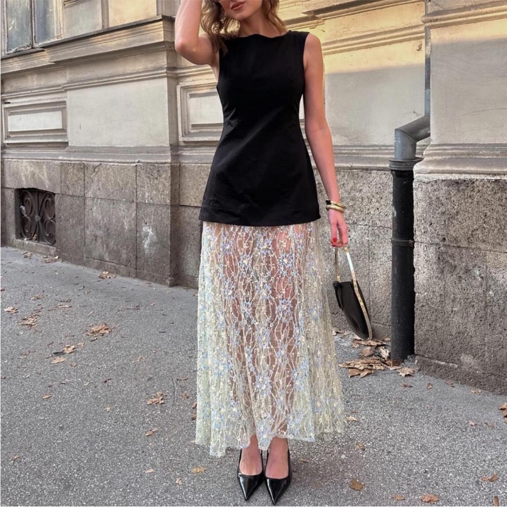 VRG GRL Robbie Sequin Maxi Dress